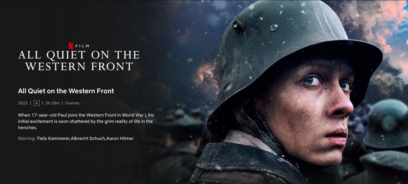 All Quiet on Western Front: A Loud Commentary on Horrors of War!