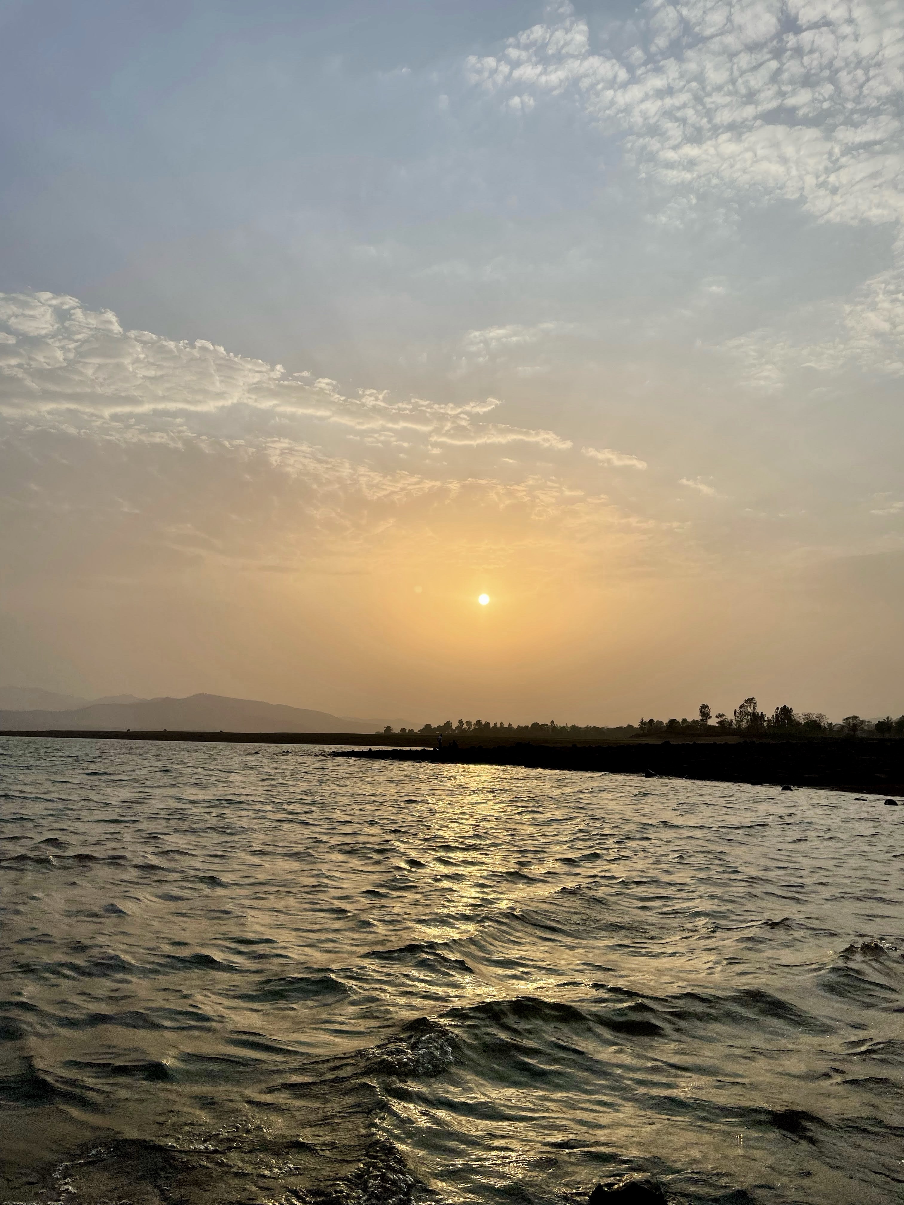 Capturing Sunset at Bhatghar Dam Backwaters-Beautiful and Serene!